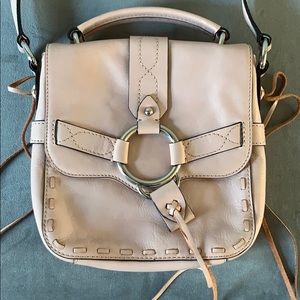 Rebecca Minkhoff pink crossbody bag with handle